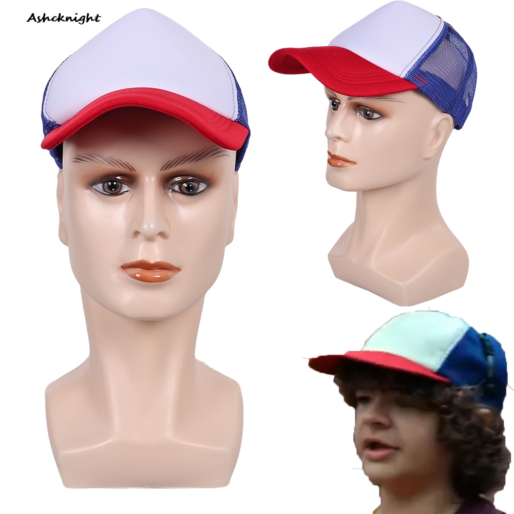 Men Accessories Hat - Kostium Dustin z serialu Stranger Things,