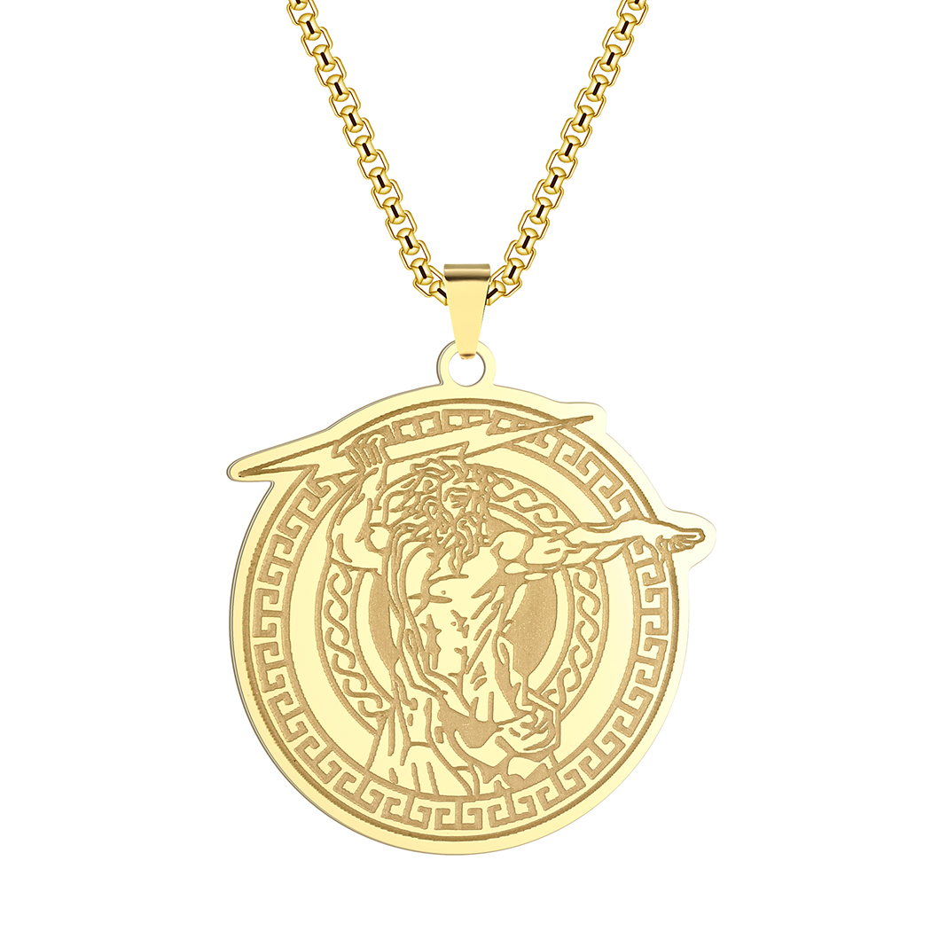 Zeus Men Accessories - Vintage Zeus naszyjnik mitologia grecka niebo