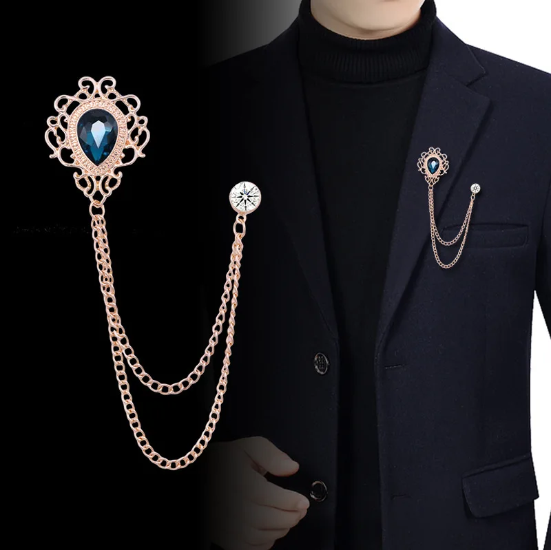 Men'S Suit Accessories - Nowa Vintage Ozdoba na Klapę z