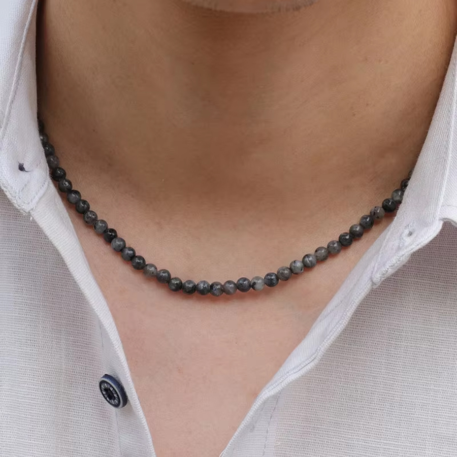 Men'S Minimalist Accessories - Unikalny 18-calowy naszyjnik choker męski minimalistyczny