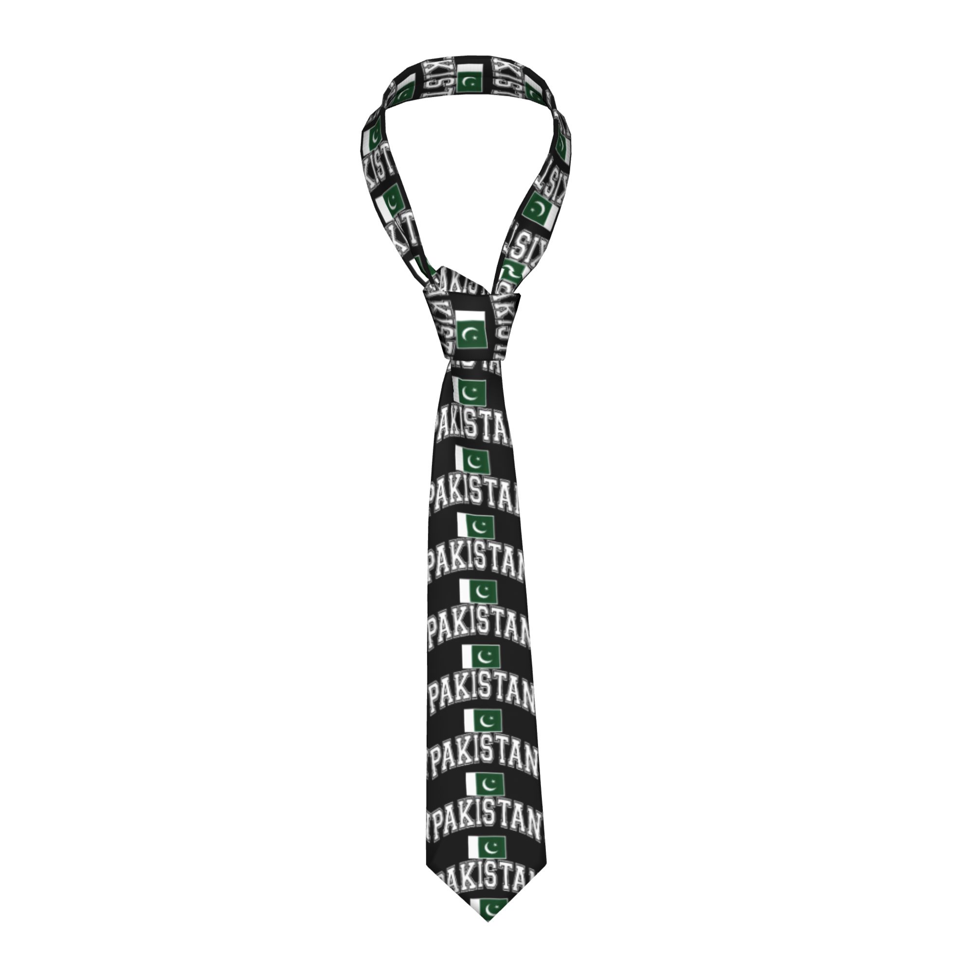 Pakistańska flaga, krawat, kra – Men Accessories Pakistan recenzja i cena