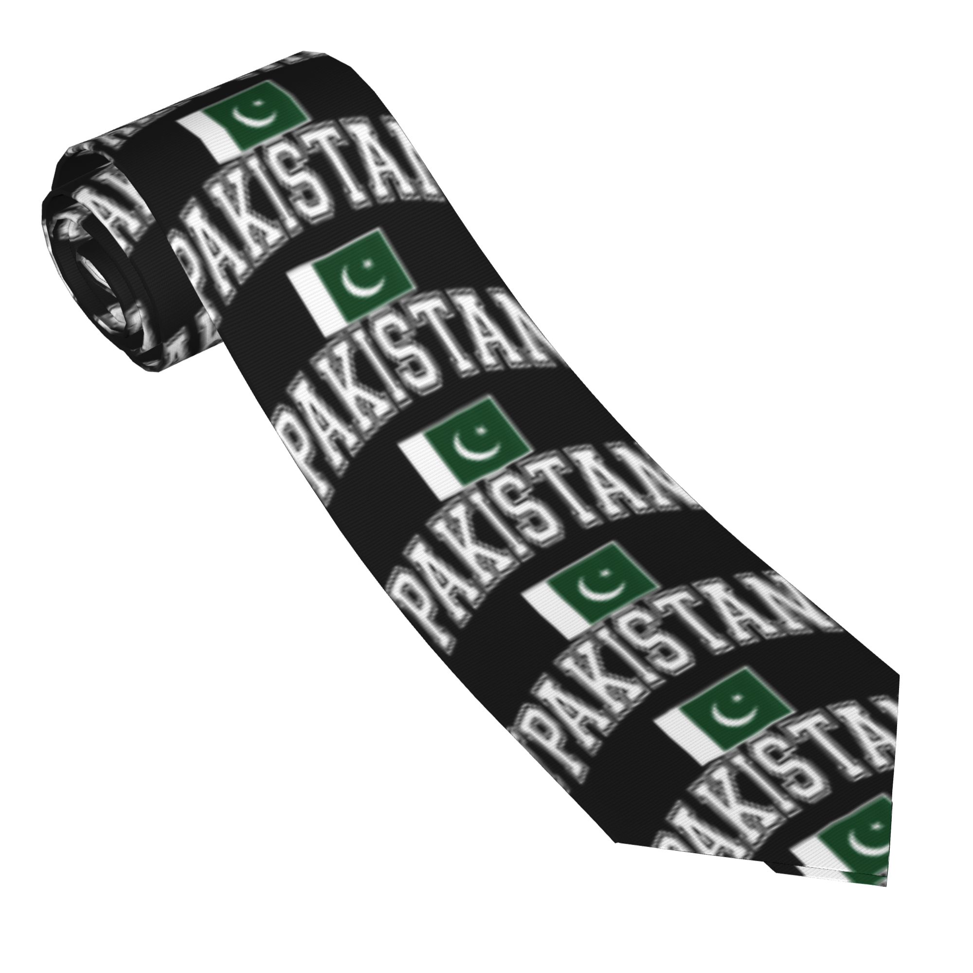 Pakistańska flaga, krawat, kra – Men Accessories Pakistan recenzja i cena