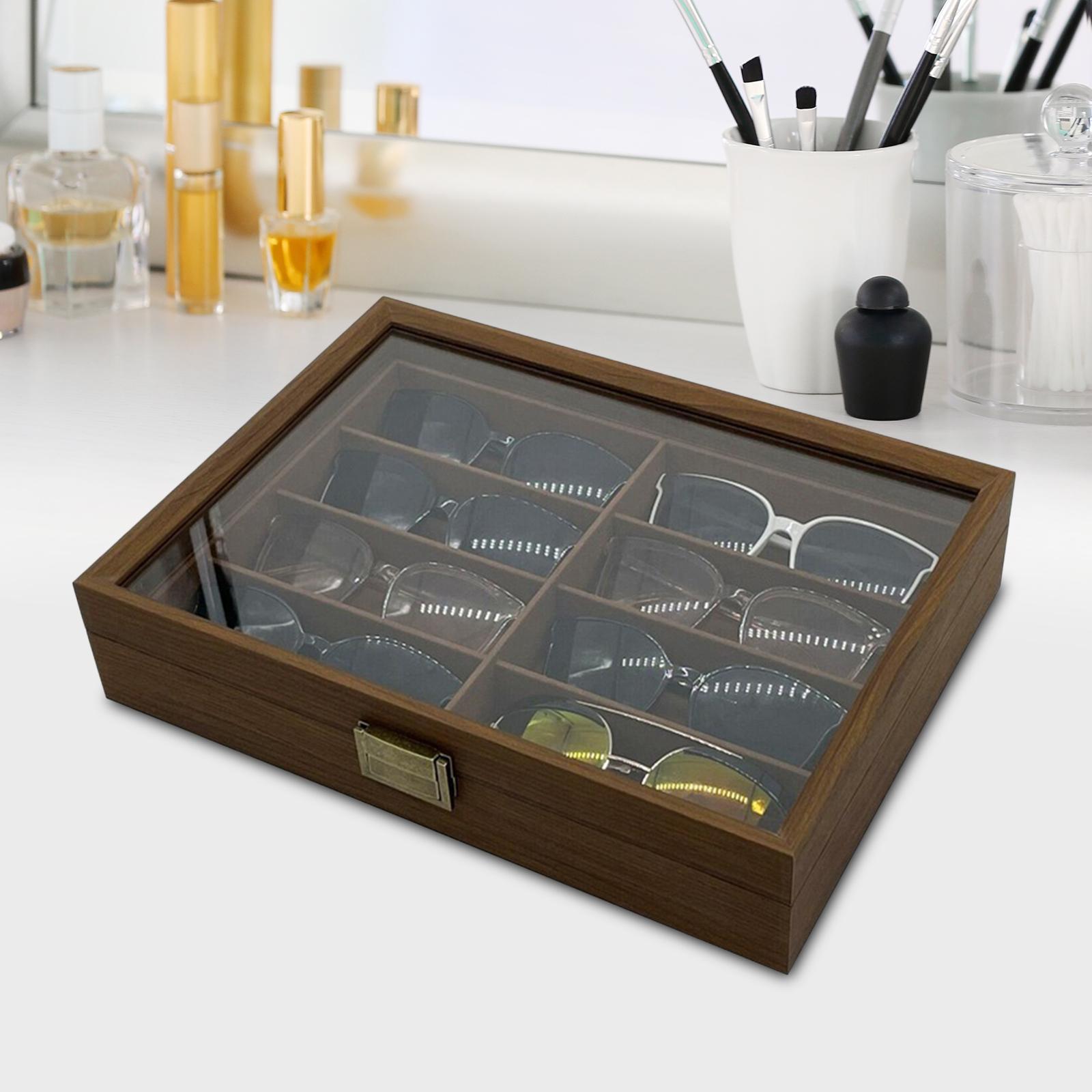 Drewniany organizer na okulary – Men Accessories Drawing recenzja i cena