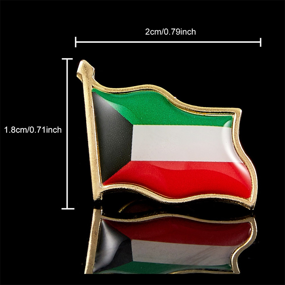 Bliski Wschód Flaga kraju Kuwe – Men Accessories Kuwait recenzja i cena