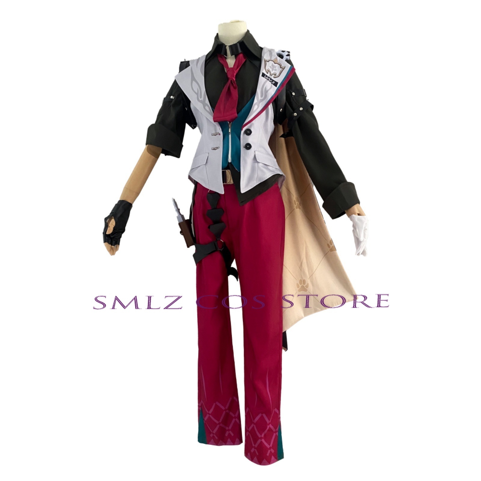 Gallagher Cosplay Honkai Star  – Men'S Suit Accessories recenzja i cena