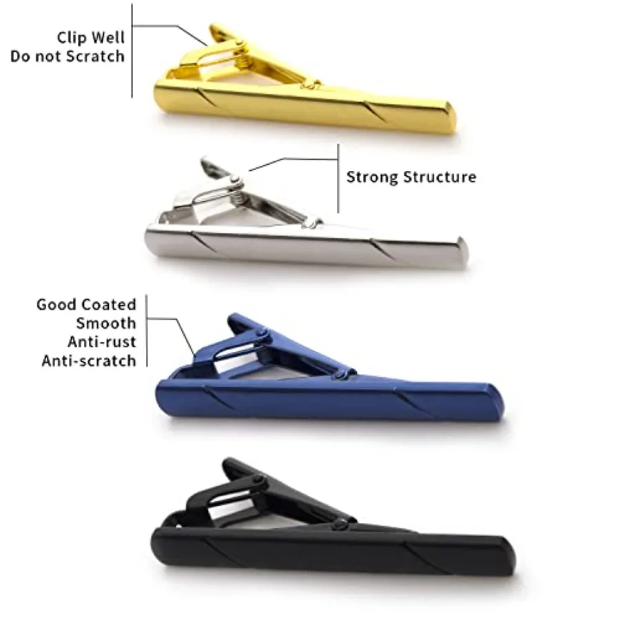 4 szt. spinek do krawata dla m – Men'S Suit Accessories recenzja i cena