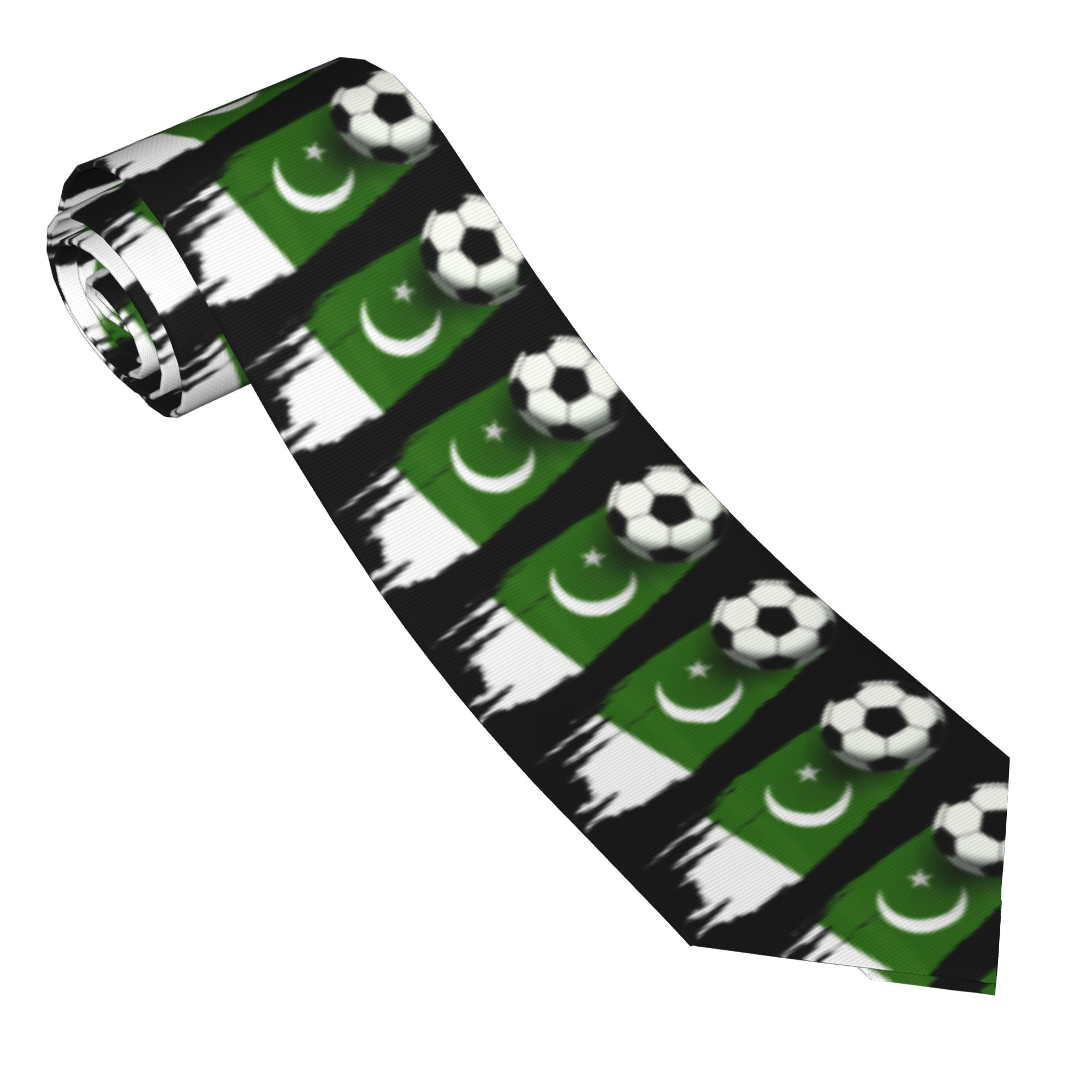 Męski krawat z flagą Pakistanu – Men Accessories Pakistan recenzja i cena